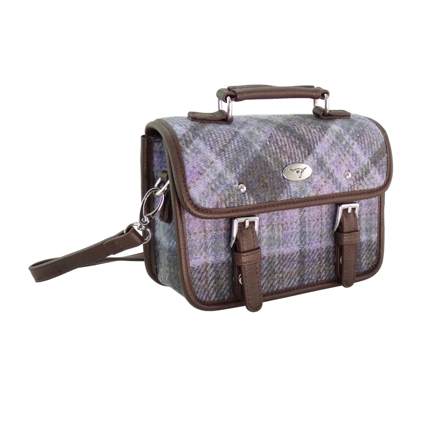 Harris Tweed Bervie Mini Satchel | Harris Tweed Scotland