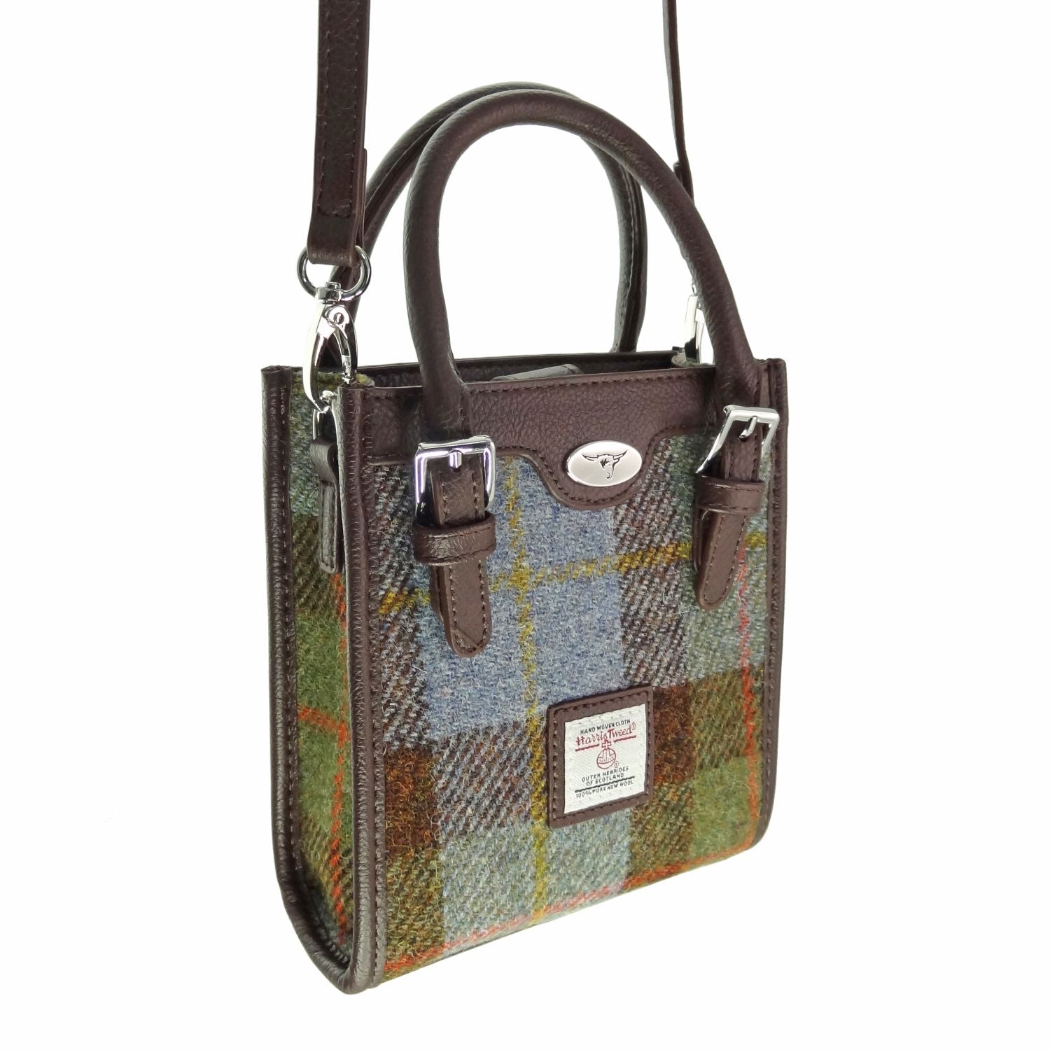Harris Tweed Keltie Tall Mini Tote Bag - COL15