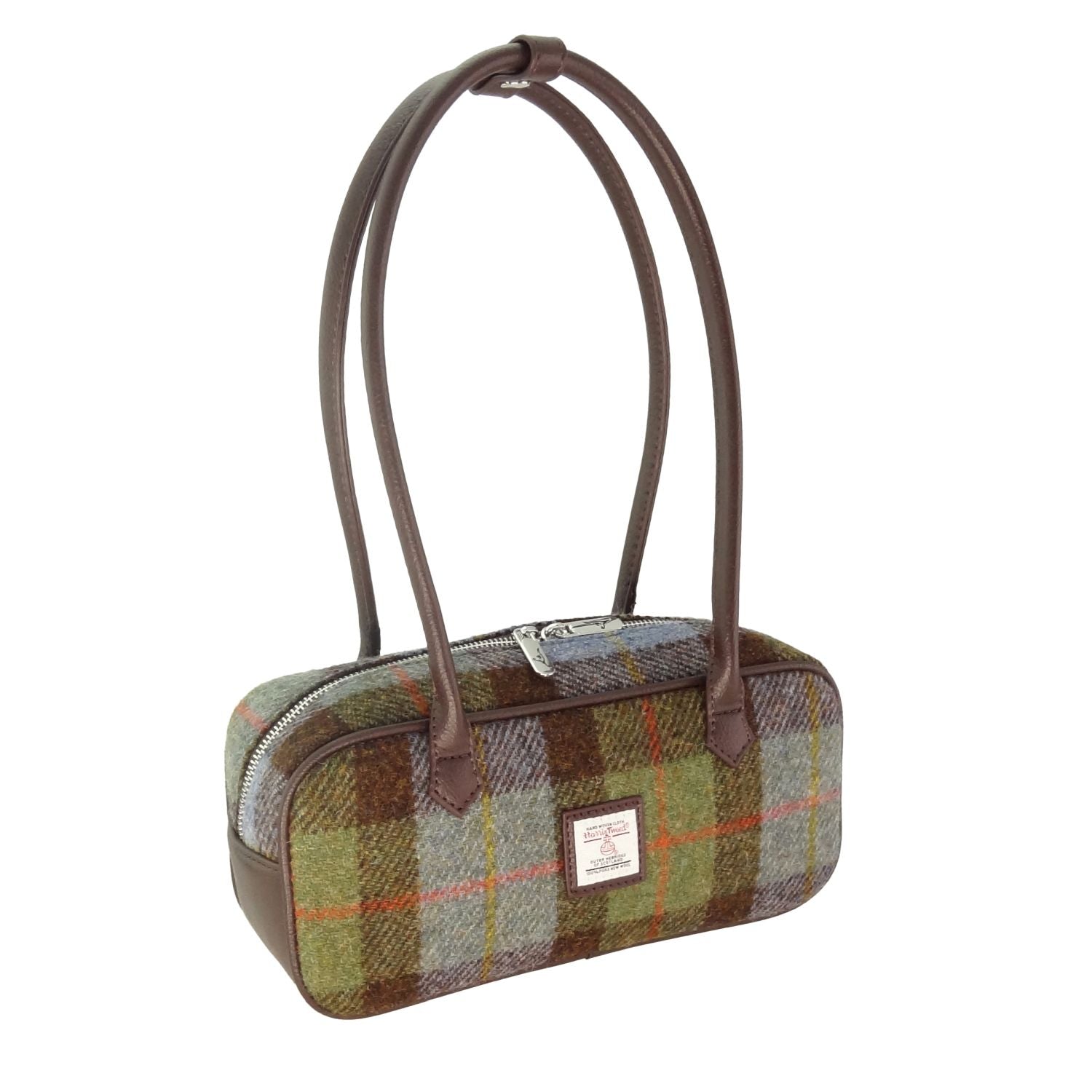 Glen Appin Harris Tweed ‘Tora’ Shoulder Bag (MacLeod Tartan)