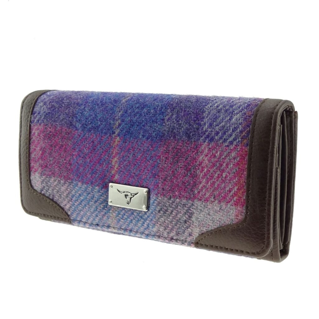 Harris Tweed Bute Long Purse - COL47