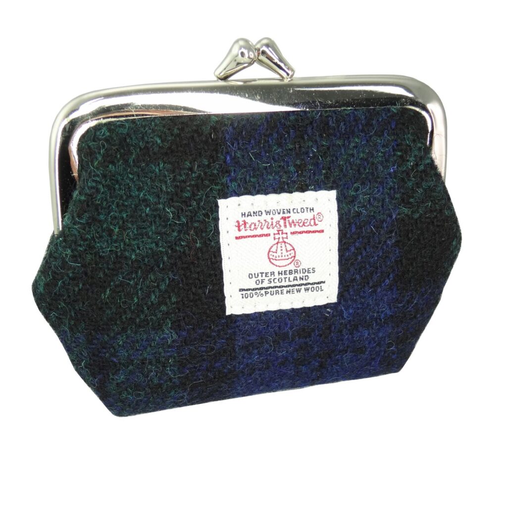 Harris Tweed Eigg Small Clasp Purse - COL60
