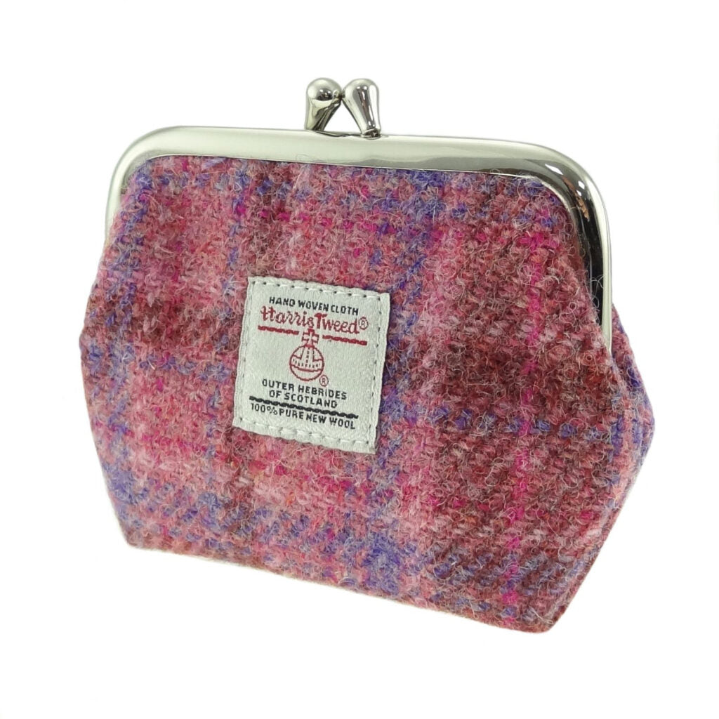 Harris Tweed Eigg Small Clasp Purse - COL103