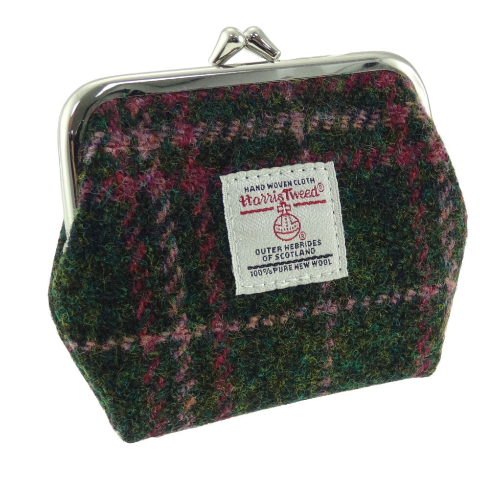 Harris Tweed Eigg Small Clasp Purse - COL107