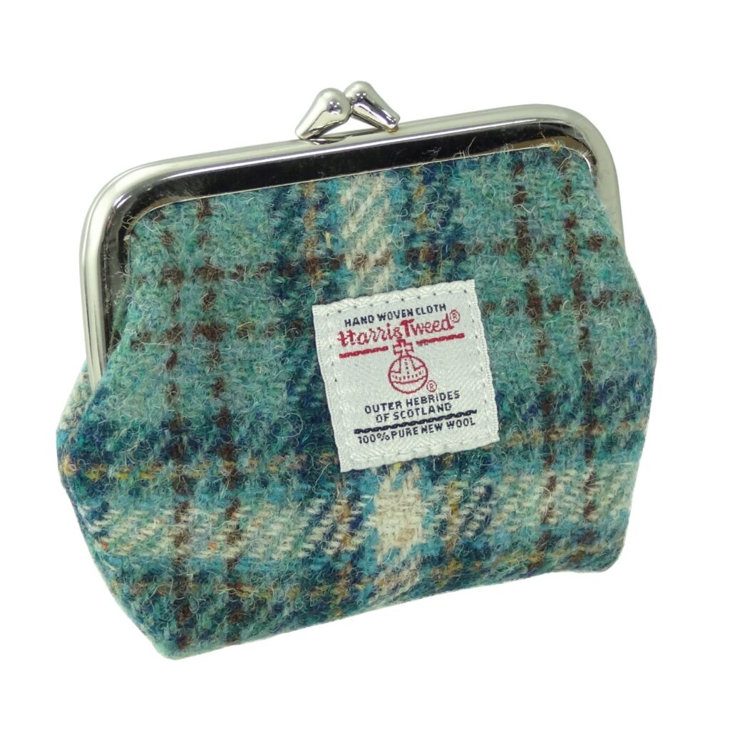 Harris Tweed Eigg Small Clasp Purse - COL121