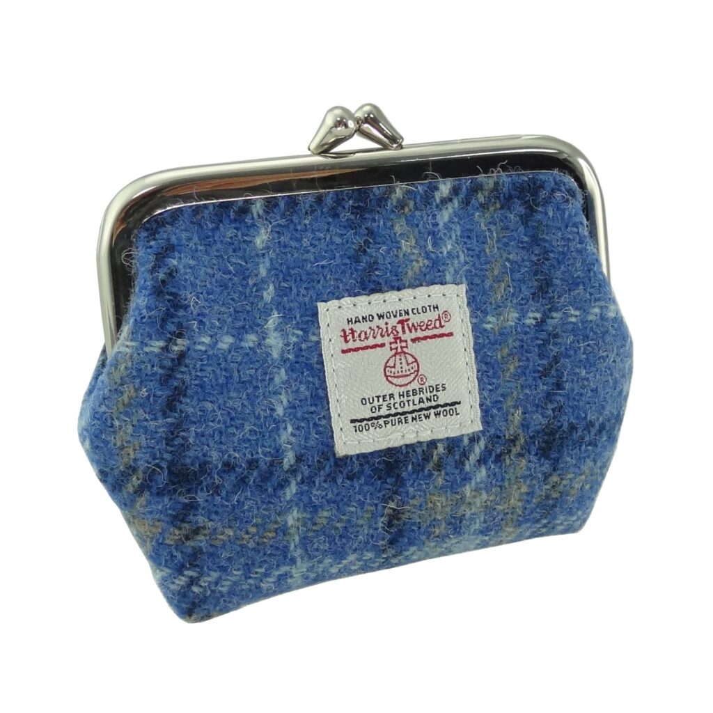 Harris Tweed Eigg Small Clasp Purse - COL129