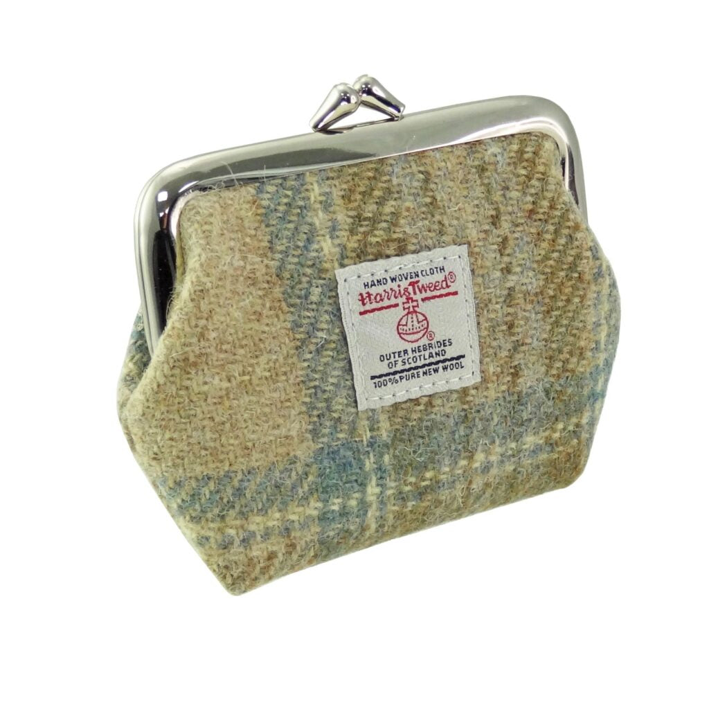 Harris Tweed Eigg Small Clasp Purse - COL132