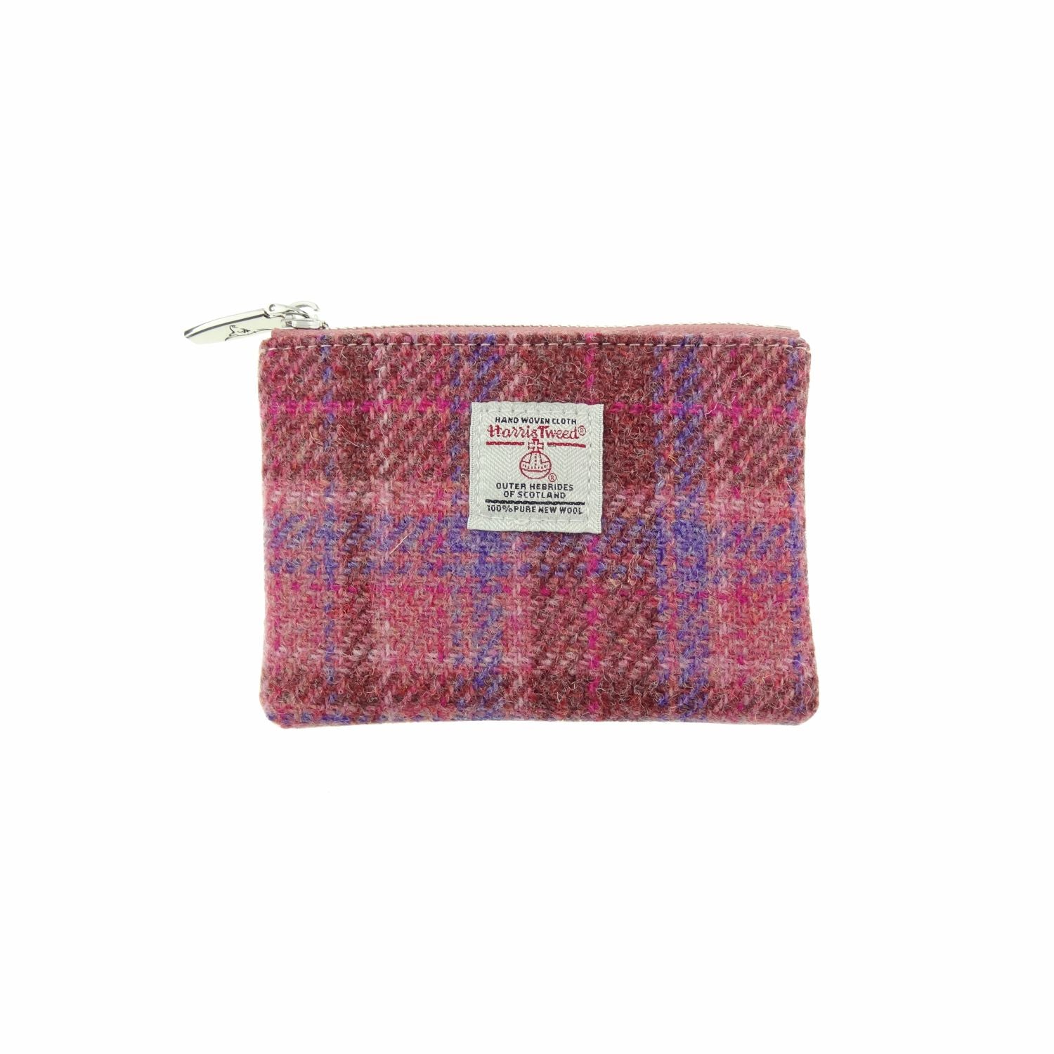 Harris Tweed 'Eriskay' Small Zip Pouch - COL103