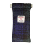 Glen Appin Harris Tweed Glasses Case (Black Watch)