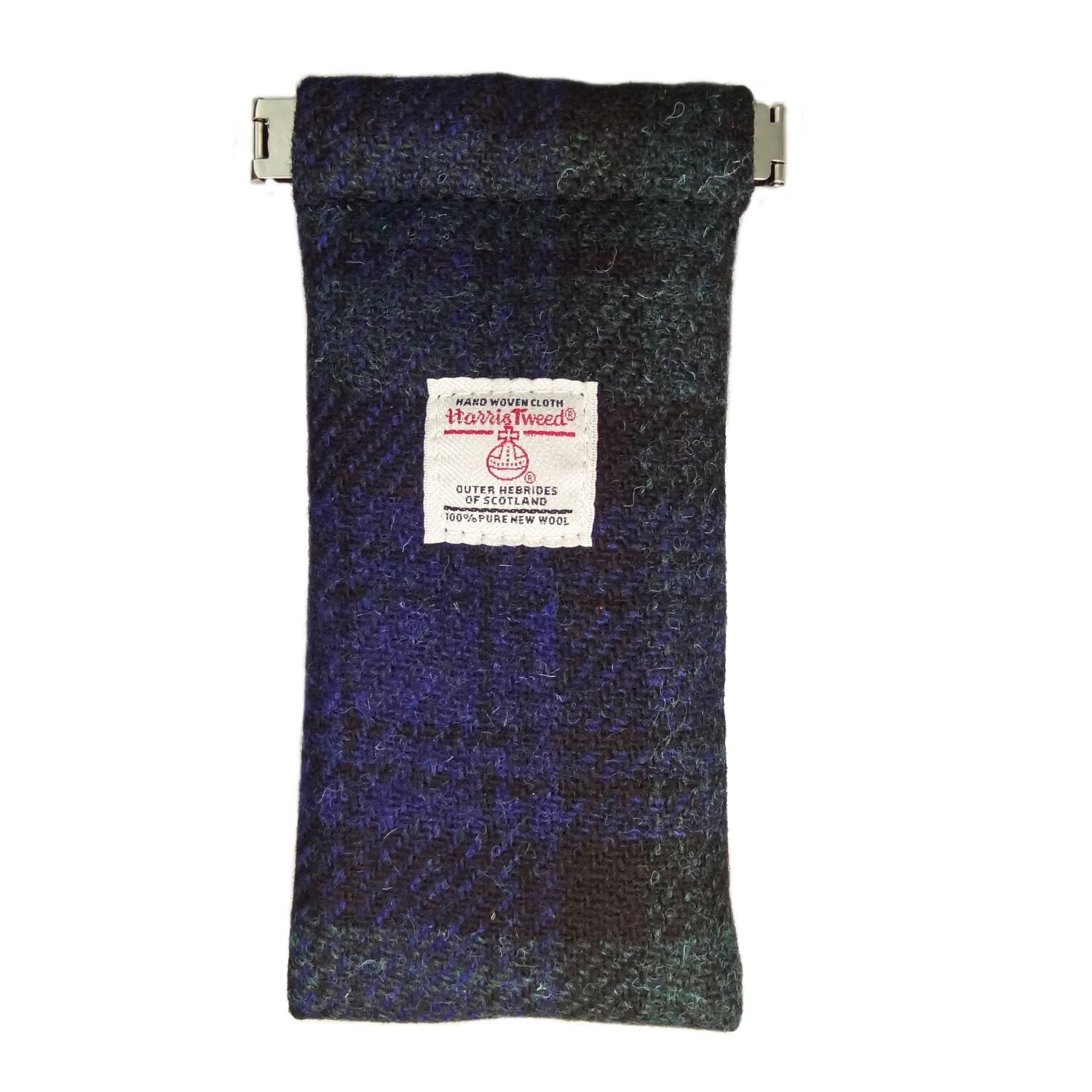 Harris Tweed Glasses Case (Black Watch)