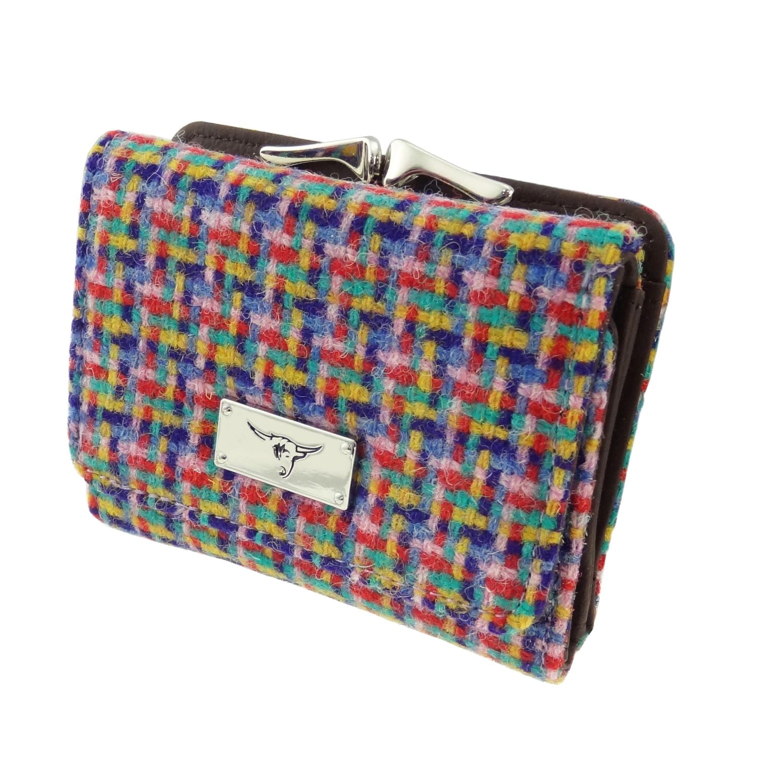 Harris Tweed Unst Small Clasp Purse - COL116