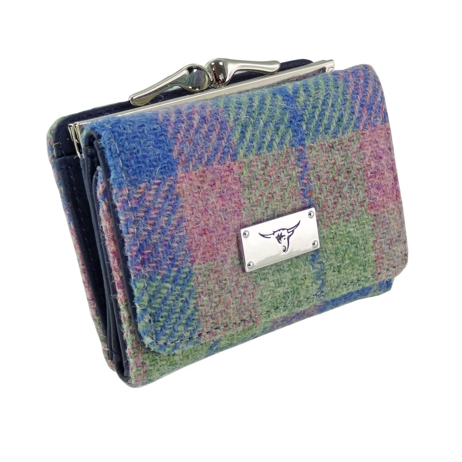 Harris Tweed Unst Small Clasp Purse - COL135