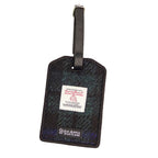 Harris Tweed Scotland Luggage Tag in Purple & Mint Check – Image 13 | Harris Tweed Scotland