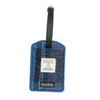 Harris Tweed Scotland Luggage Tag in Purple & Mint Check – Image 6 | Harris Tweed Scotland