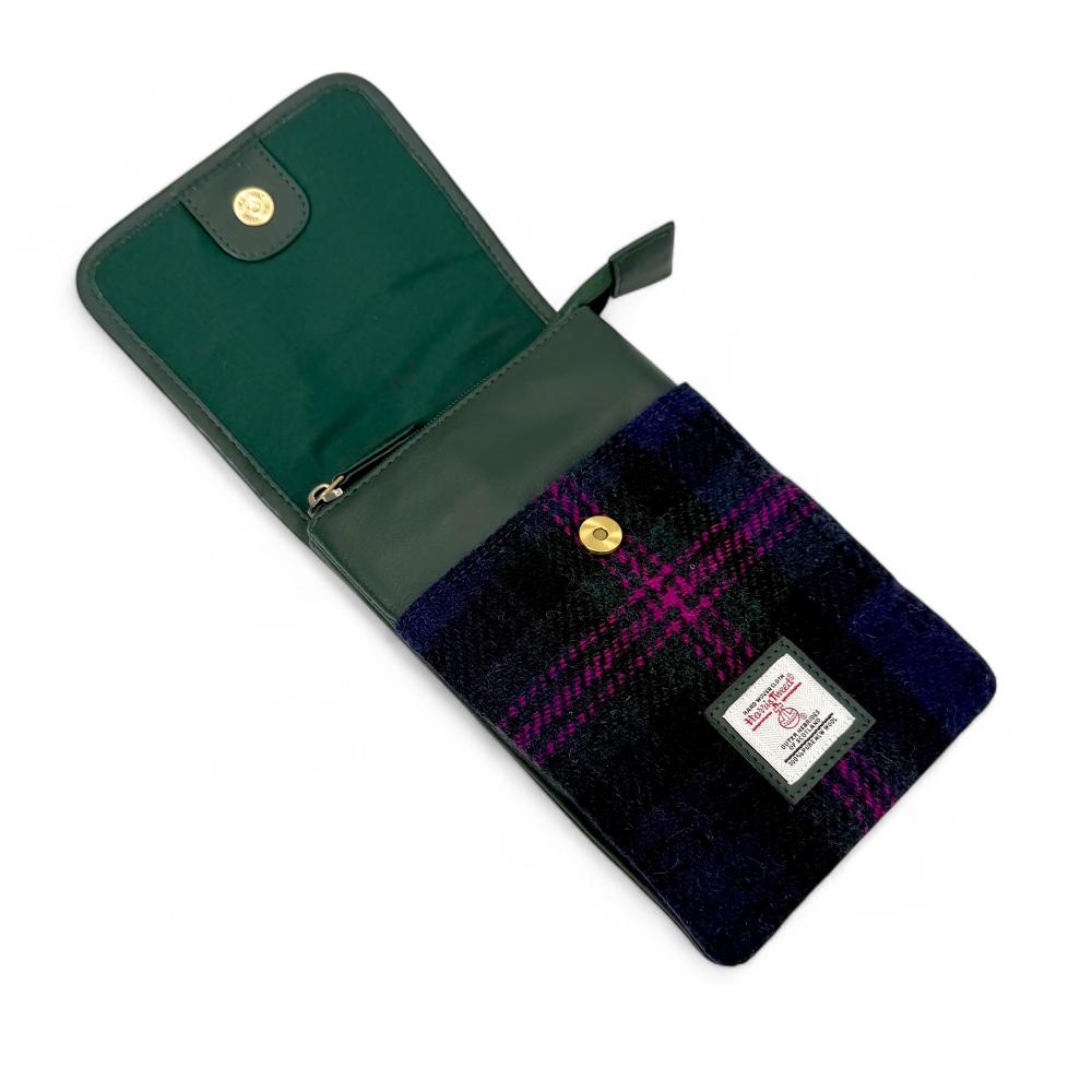 Maccessori Mini Crossbody Bag with Harris Tweed (Baird Check)