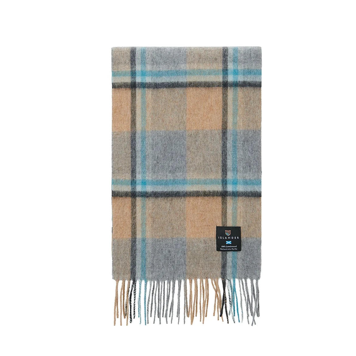 Islander Lambswool Scarf (Islander Check)