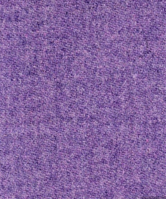 Harris Tweed Violet Plain Cloth Fabric