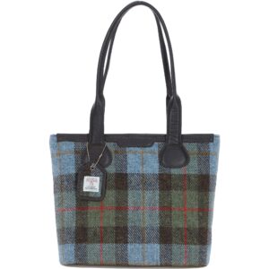 Harris Tweed and Genuine Leather Maidens Shoulder Bag - Brown Leather &amp; MacLeod