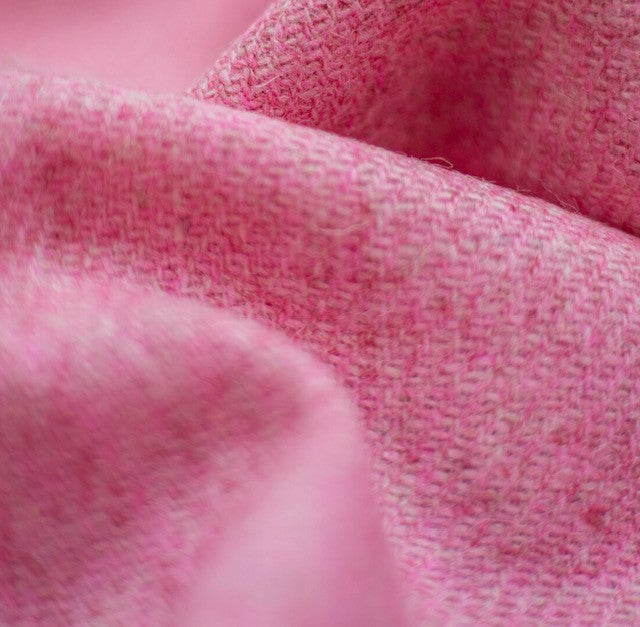 Harris Tweed Pink Fleck Cloth Fabric