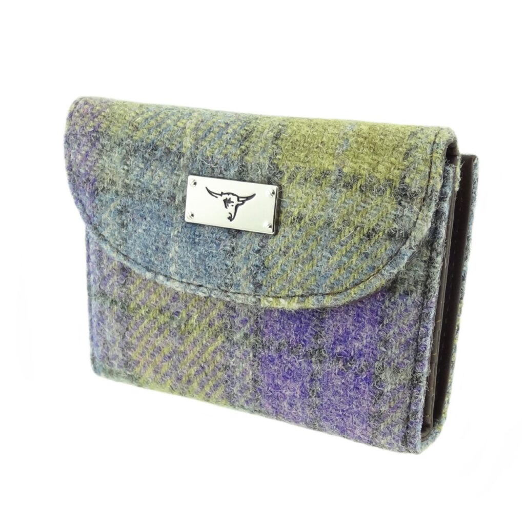 Harris Tweed Jura Short Wallet - COL112