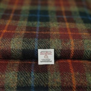 red tweed upholstery fabric