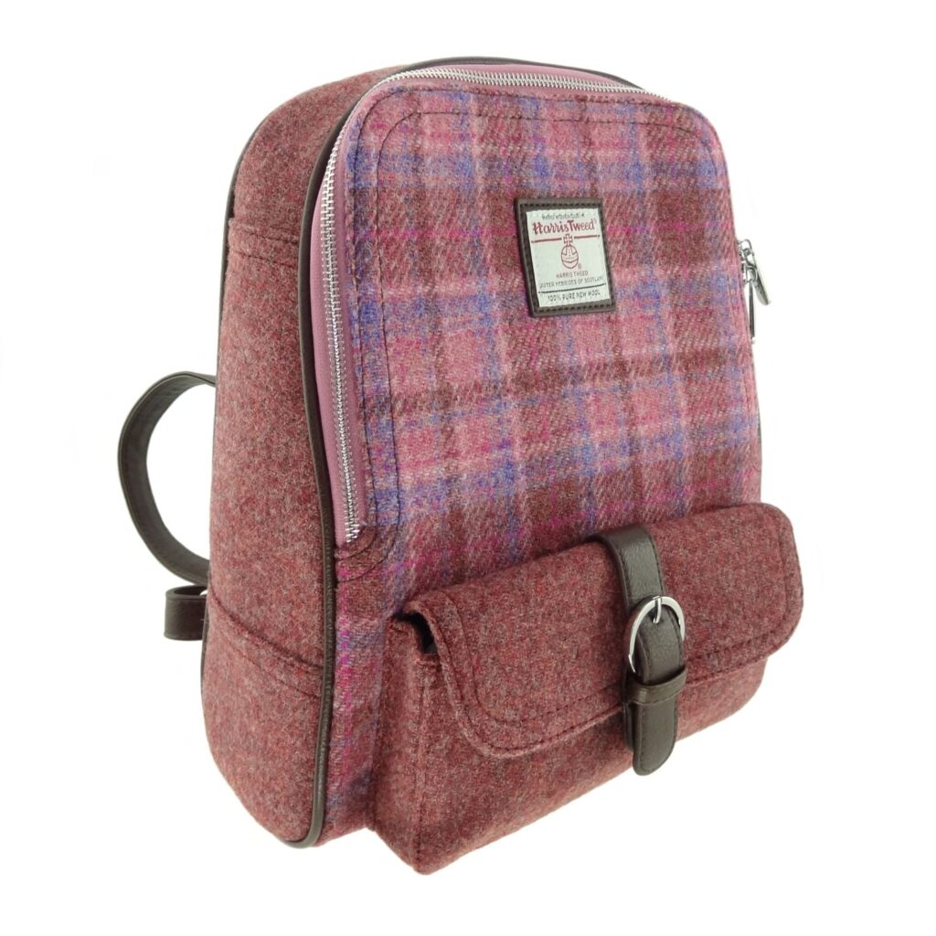 Islander Calton Backpack with Harris Tweed - Harris Tweed Scotland