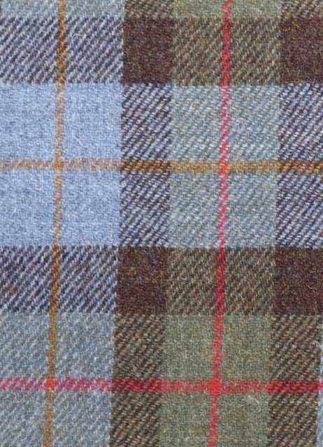 Harris Tweed MacLeod Tartan Cloth Fabric