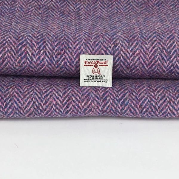 Herringbone Harris Tweed Cloth Fabric Harris Tweed Scotland 3364