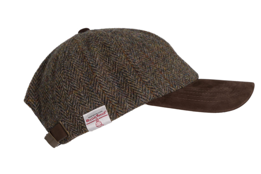 harris tweed ball cap