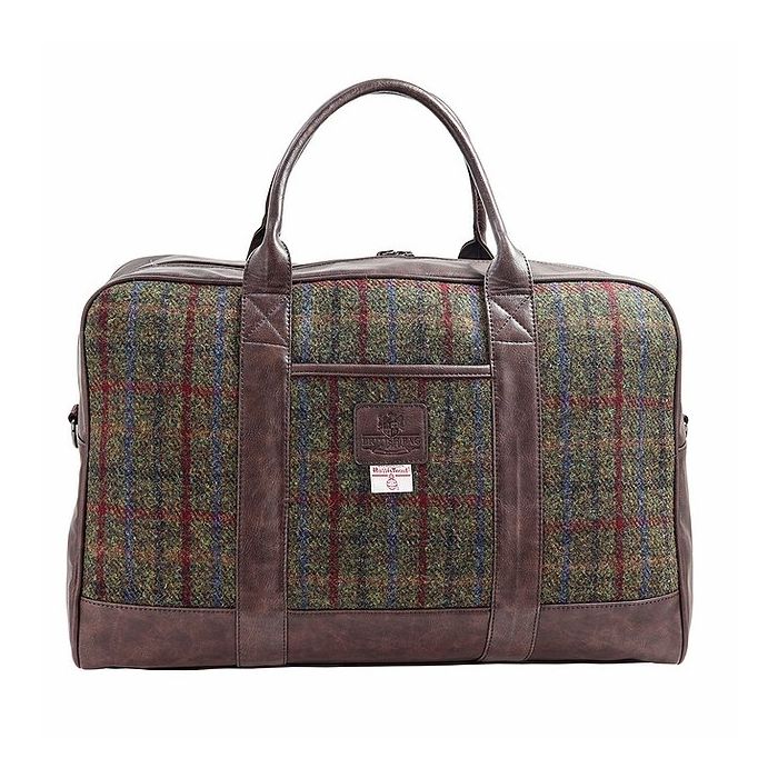 harris tweed holdall bag