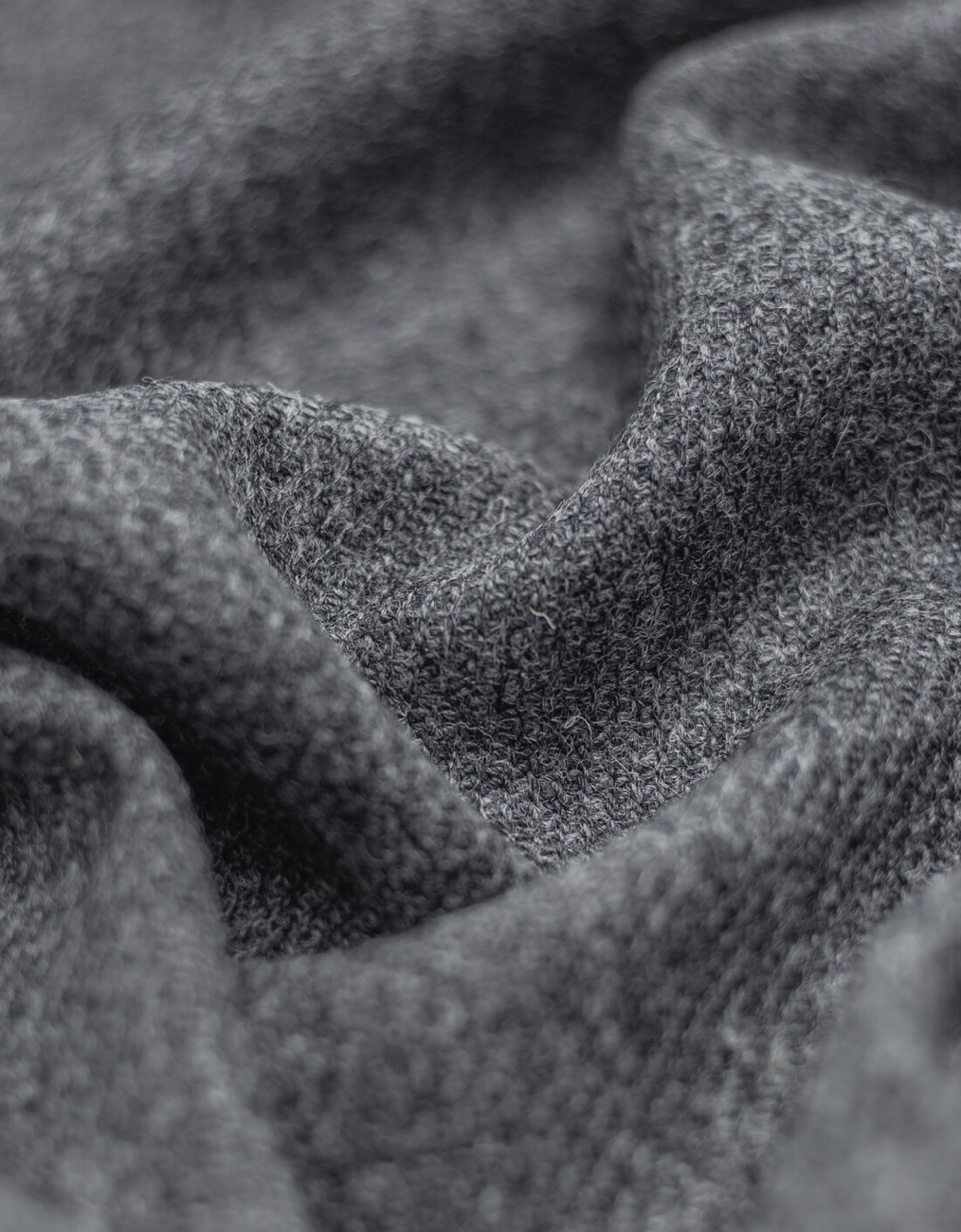 Harris Tweed Mid Grey Cloth Fabric